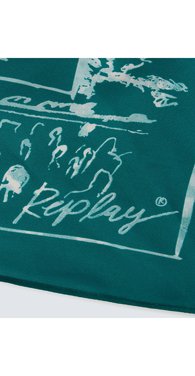 REPLAY &times; Monte Carlo Country Club スカーフ 詳細画像
